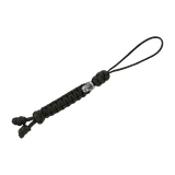 M-Tac Loopy Snake Skull Lanyard punotusta paracordista, tyylikäs lisävaruste veitselle tai varusteelle, joustava ja kestävä.