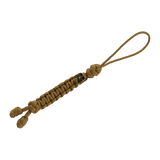 M-Tac Loopy Snake Skull Lanyard, punottu paracord, koristeellinen ja kestävä lisävaruste veitselle tai taskulampulle.