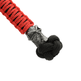 M-Tac Ninja Ver.2 Lanyard punotulla paracordilla ja cupronickel Ninja- koristuksella, ihanteellinen veitsille ja pienvarusteille.
