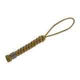 M-Tac Viper Lanyard Stainless Steel, kierteinen paracord ja ruostumaton teräs Viper-helmi, tyylikäs veitsen kahvan lisä.