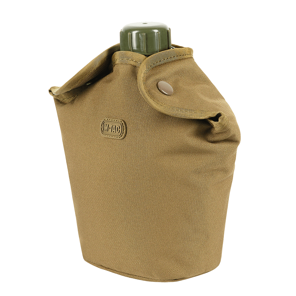 M-Tac Flaskeholder MOLLE kulutusta kestävästä 600D polyesterista PVC-pinnoitteella, sopii retkeilyyn, helppo kiinnitys MOLLE-järjestelmällä.