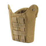M-Tac Flaskeholder MOLLE kulutusta kestävästä polyesterista PVC-pinnoitteella. Täydellinen retkeilyyn ja ulkoiluun. Mitat: 120 x 70 x 170 mm.