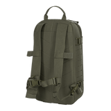 M-Tac Sturm Elite Gen.II takaa kuvattuna, MOLLE-järjestelmä lisävarusteille, ihanteellinen lyhyille retkille.