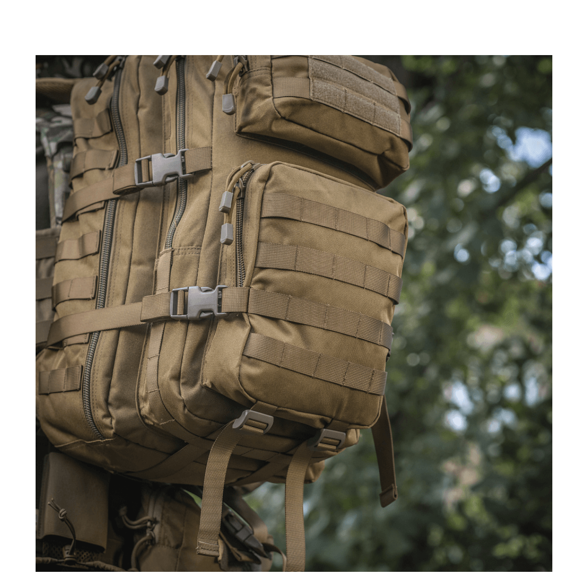 M-Tac Large Assault Pack -reppu vahvarakenteinen, MOLLE-järjestelmä ulko- ja kaupunkikäyttöön.