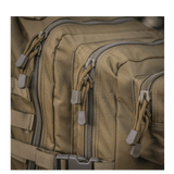 M-Tac Large Assault Pack -reppu vetoketjutaskuilla ja MOLLE-järjestelmällä, sopii kaupunkikäyttöön ja vaelluksiin.