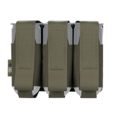 M-Tac pouch 3 VOG-kranaatille, MOLLE Laser Cut -järjestelmä turvalliseen VOG-25 kranaattien säilytykseen, Cordura Squadron -materiaali.