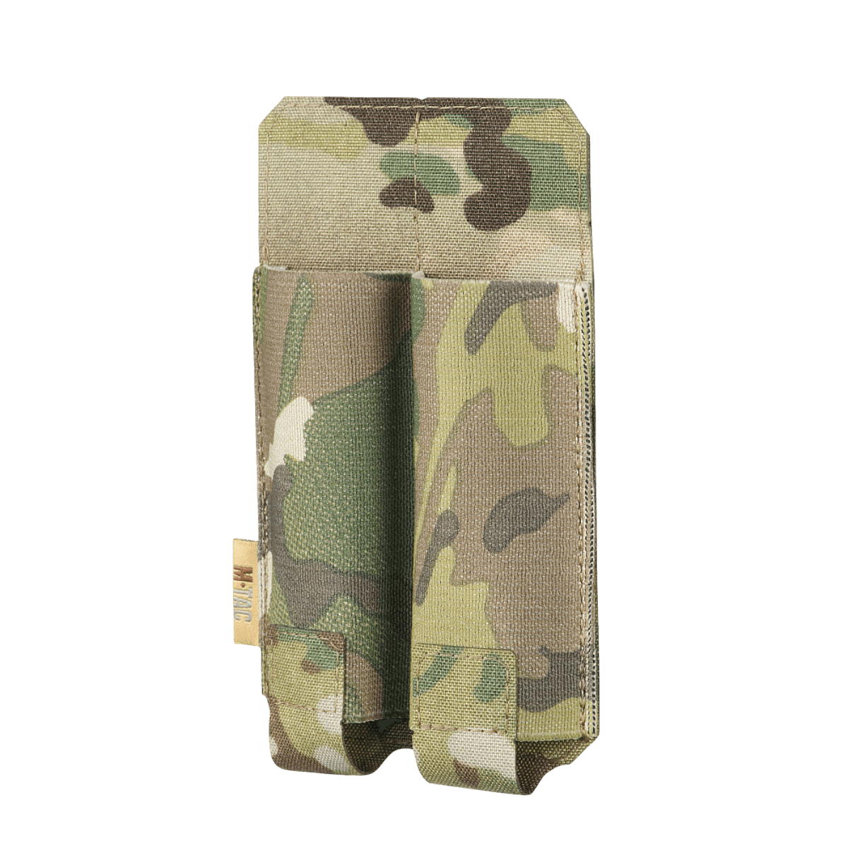 M-Tac Double Magazine Pouch APS Laser Cut kevyt Cordura, kahdelle APS-lipakselle. MOLLE-kiinnitys, elastinen varmistus. Camouflage-malli.