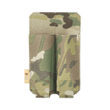 M-Tac Double Magazine Pouch APS Laser Cut camo-kuosissa kahdelle lippaalle, MOLLE-kiinnitys, valmistettu Cordura-materiaalista.