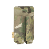 M-Tac Double Magazine Pouch APS Laser Cut Cordurasta MOLLE-kiinnityksellä, camo-kuosi, turvalliseen APS-lippaiden kuljetukseen.
