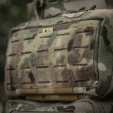 M-Tac Admin Pouch Large Elite camouflage-design, laserudskåret velcro-panel patchesille, täydellinen taktiseen varustukseen.