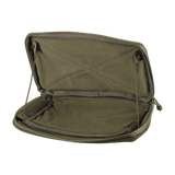M-Tac Admin Pouch Large Elite avoimena, taktisen varusteen, asiakirjojen ja laitteiden säilytykseen. Valmistettu Cordura 500D:stä.