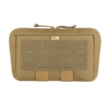 M-Tac Admin Pouch X-Large Elite laukku kestävästä Cordura-materiaalista, Laser Cut -etupaneeli ja velcro patchesille ja varusteille.