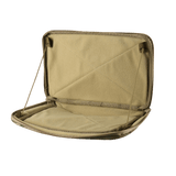 M-Tac Admin Pouch X-Large Elite avoinna, sisäseinissä velcro varusteiden säilytykseen.