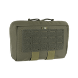 M-Tac Admin Pouch X-Large Elite kestävästä Cordurasta, tarralla ja laserleikatuilla yksityiskohdilla, sopii taktiseen varustukseen ja järjestelyyn.