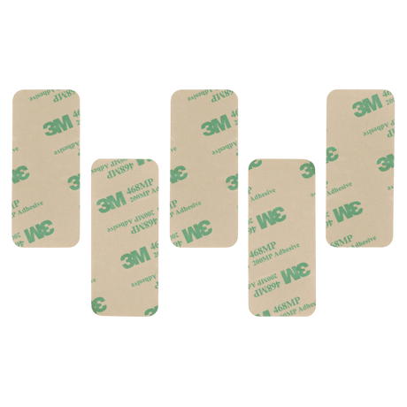 M-Tac Vilha Cover Sticker -setti (5 kpl) vahvalla 3M-kiinnityksellä kypärille, puhelimille ja koviin pintoihin, kestää kosteutta ja kuoriutumista.