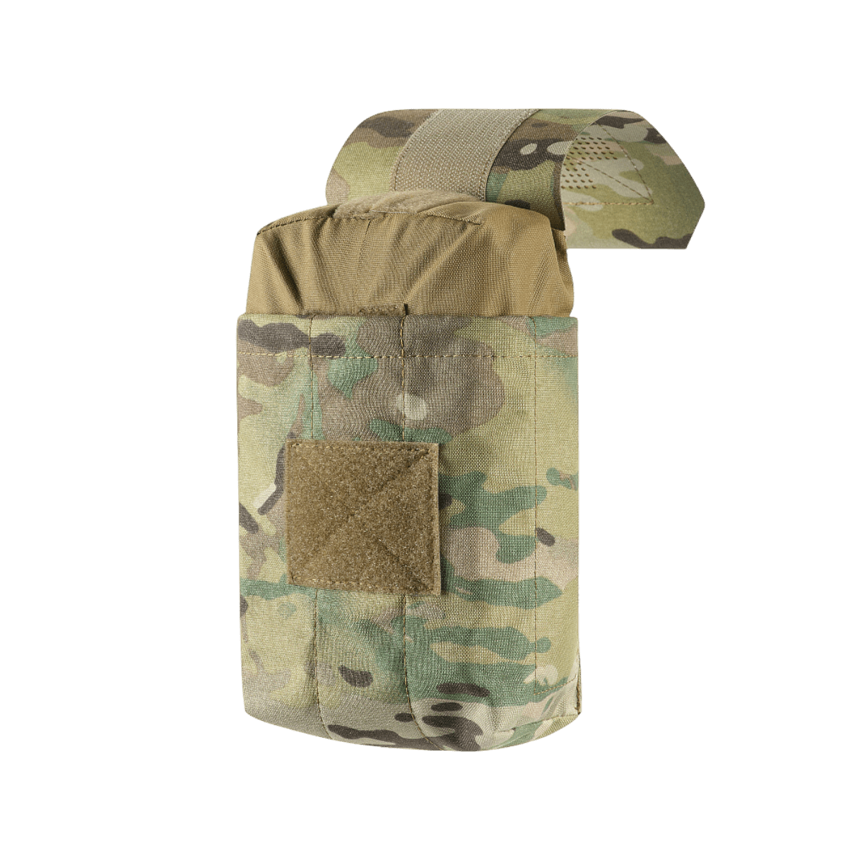 M-Tac Mediclomme Small Vertical Elite multicam-nylonista sisäisellä IFAK-organizerilla ja NIJ-sertifioinnilla, näytetty gallerian sijainti 1.