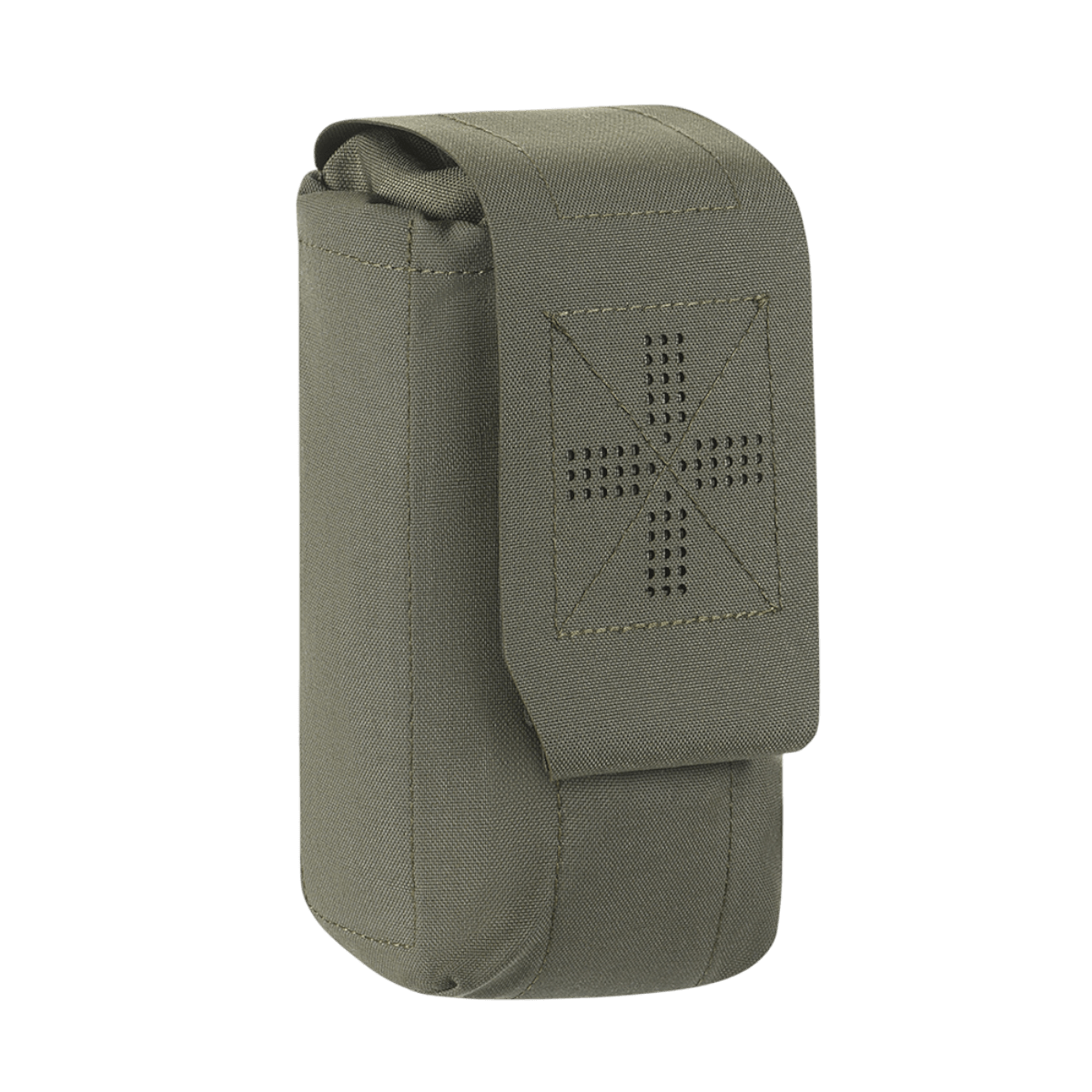 M-Tac Mediclomme Small Vertical Elite kestävästä multicam-nylonista, NIJ-sertifiointi, näytetty galleria-asemassa 1 ilman avattua aukkoa.