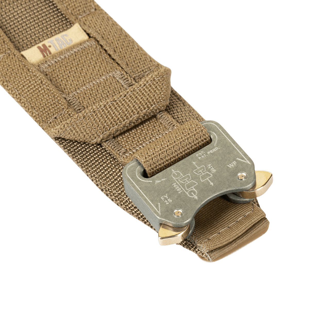 M-Tac Range -vyö Cobra Buckle Gen.IV taktinen sotilasvyö, säädettävä Tegris-komposiittivahvikkeella ja tarrakiinnityksellä.