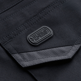 M-Tac Shorts Aggressor Gen.II Flex tummalla muotoilulla, ripstop-materiaali ja M-Tac-logo, monipuoliset taktiset shortsit harjoitteluun ja vapaa-aikaan.