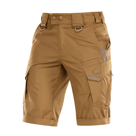 M-Tac Shorts Aggressor Gen.II Flex taktinen muotoilu, ripstop-kangas, sopii harjoitteluun ja vapaa-aikaan, kestävä ja likaa hylkivä.