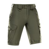 M-Tac Shorts Aggressor Gen.II Flex oliivinvihreänä, monipuoliset taktiset shortsit ripstop-materiaalista ja Teflon-pinnoitteella. Materiaalit: 64% puuvillaa, 32% polyesteriä, 4% elastaania.