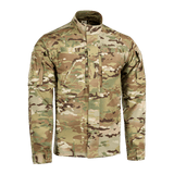 M-Tac Military Elite NYCO -takki camo-kuosissa, valmistettu 50/50 puuvilla/nylon-sekoituksesta, NIR- ja Teflon-käsitelty, etunäkymä