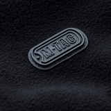 M-Tac-logo mikrofleecekankaassa M-Tac Lite Microfleece Hættetrøje: korostaa viimeistelyä ja tyyliä