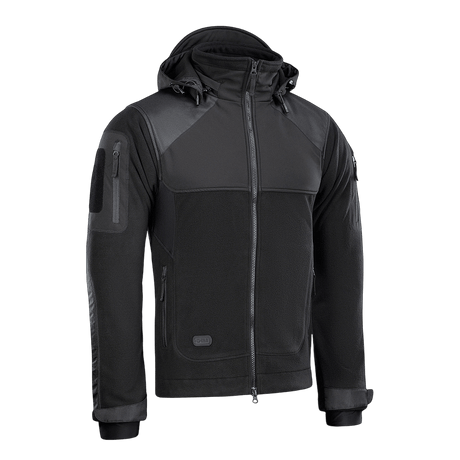 M-Tac Norman Windblock -fleecetakki mukavuutta ja lämpöä varten, sopii viileään säähän hengittävällä softshell-muotoilulla tuulta ja kylmää vastaan.