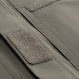 M-Tac Patrol Flex -takki Velcro- ja YKK-fittingseillä, yksityiskohta mukavasta ja taktisen muotoilun Velcro-paneeleista.