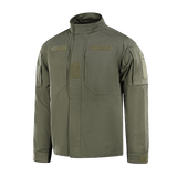 M-Tac Patrol Flex -takki Velcro- ja YKK-fittingseillä, sopii taktiseen käyttöön, pystykrae, tuuletusreiät ja hihan vetoketjutaskut.