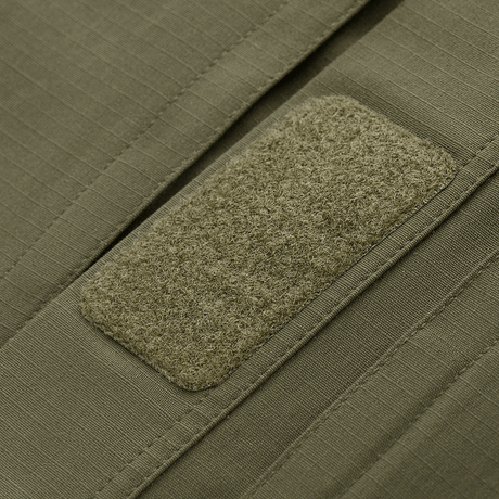 Lähikuva M-Tac Patrol Flex -takista Velcro-paneelilla nimilapulle.