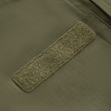 Yksityiskohta M-Tac Patrol Flex -takista Velcro-paneeli ID:lle tai peltseille, oliivinvihreä.