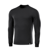 M-Tac Pullover 4 Seasons mustana, pyöreä pääntie, pitkät hihat, valmistettu 95% puuvillasta ja 5% elastaanista, arki- ja taktiseen käyttöön