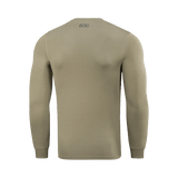 M-Tac Pullover 4 Seasons beige takakuva, pitkähiha, pyöreä pääntie, monipuolinen malli ympäri vuoden, tuotekoodi selässä