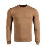 M-Tac Pullover 4 Seasons pyöreällä pääntiellä arki- ja taktiseen käyttöön, 95% puuvillaa, 5% elastaania, beige, minimalistinen muotoilu