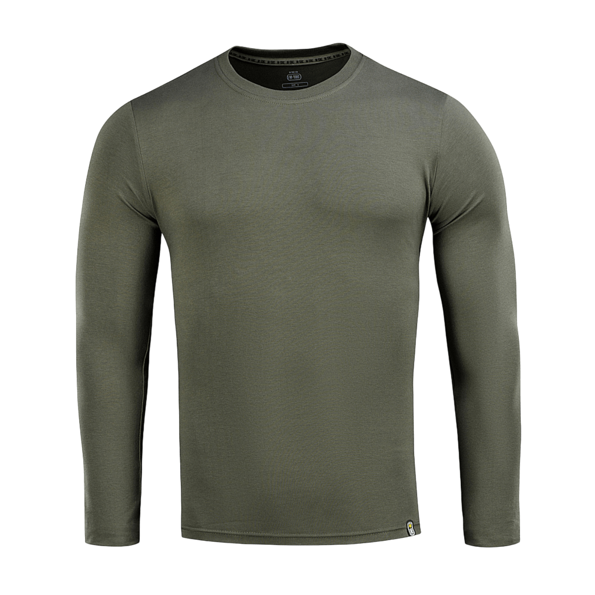 M-Tac Long-sleeve T-shirt 93/7 valmistettu puuvillasta ja elastaanista, ihanteellinen arkeen, urheiluun ja ulkoiluun, khakinvärinen.