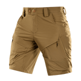 M-Tac Shorts Rubicon Flex tumman oliivin sävyssä kesäkäyttöön, mukavuus ja toiminnallisuus, cargotaskut ja vettä hylkivä materiaali.