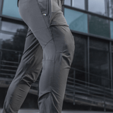 M-Tac Rubicon Flex -housut modernilla 4-Way Stretch -kankaalla, täydelliset harjoitteluun ja matkustukseen, innovatiivisella cargo-taskusuunnittelulla.