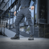 M-Tac Rubicon Flex -housut harjoitteluun, ampumiseen ja matkustukseen. Mukava 4-Way Stretch -kangas, innovatiivinen cargo-taskusuunnittelu, hengittävä ja vedenpitävä.