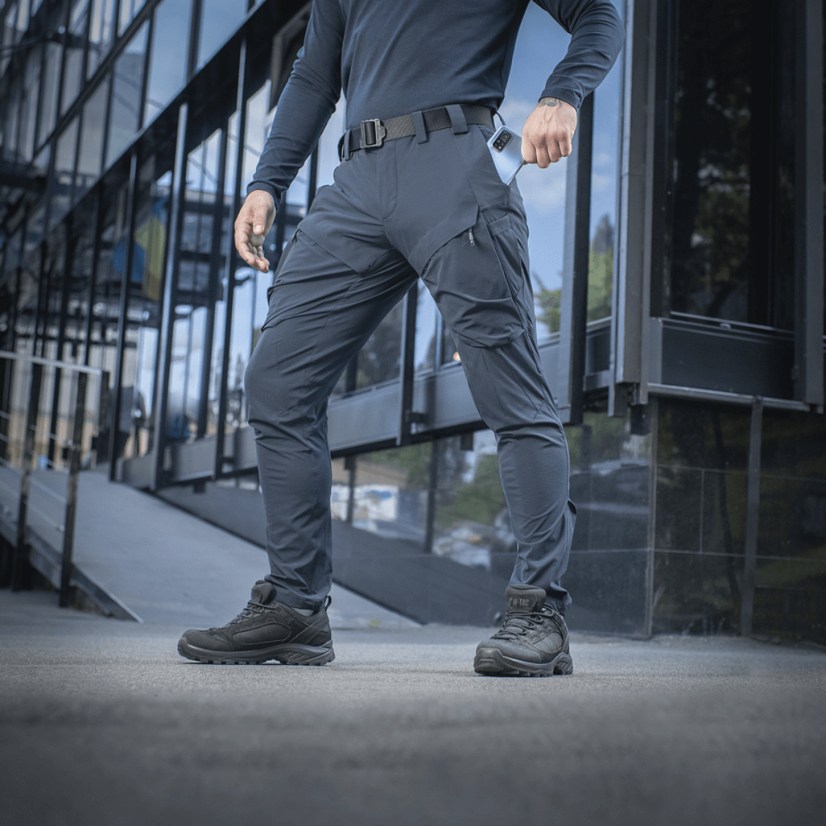 M-Tac Rubicon Flex -housut harjoitteluun, ampumiseen ja matkustukseen. Mukava 4-Way Stretch -kangas, innovatiivinen cargo-taskusuunnittelu, hengittävä ja vedenpitävä.