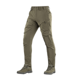 M-Tac Rubicon Flex -housut 4-Way Stretch -kankaasta, sopivat treeniin, työhön ja matkustukseen; mukavuutta ja liikkumisvapautta.