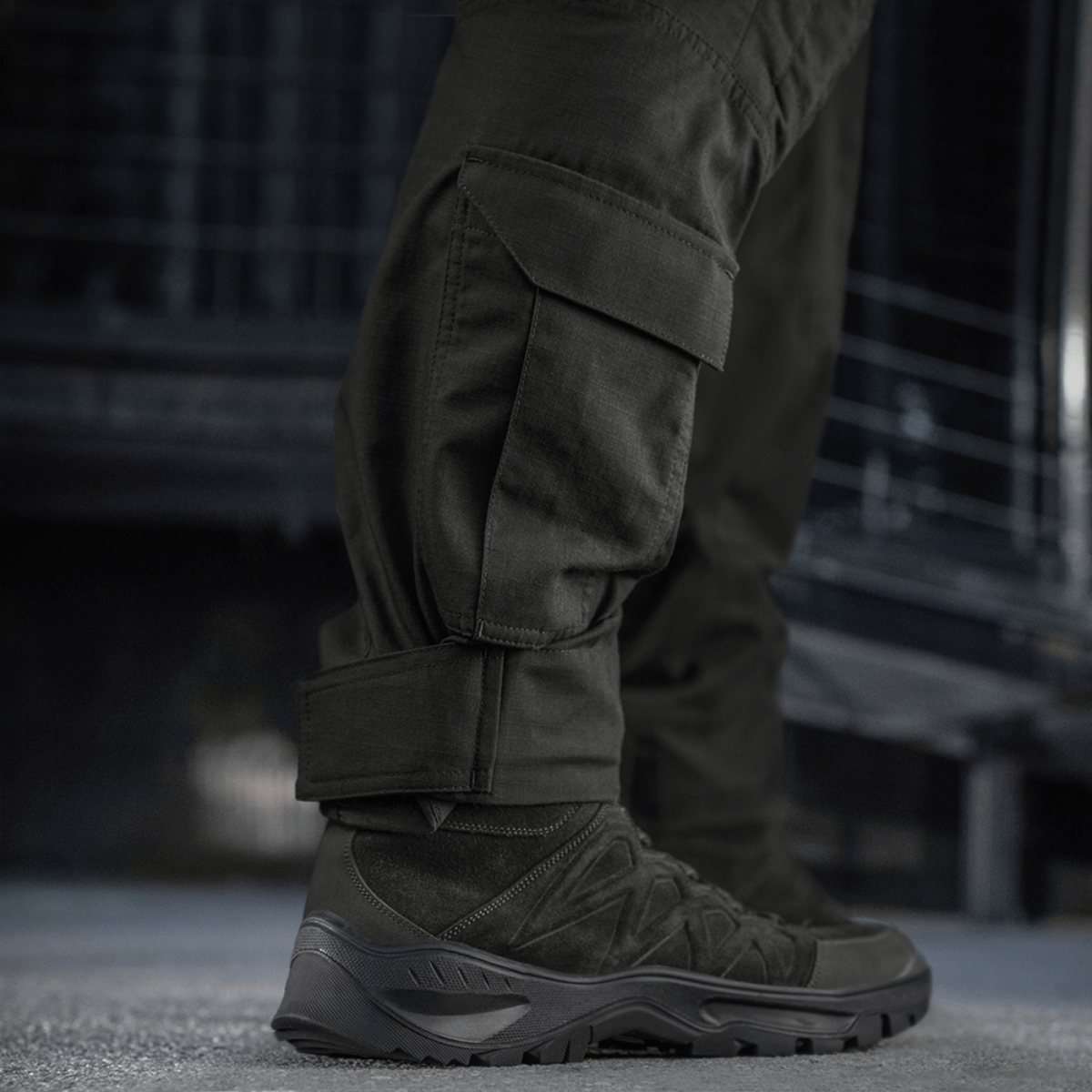 M-Tac-housut STURM NyCo Extreme Gen.II vahva Cordura 500D -polvivahvike kestävyyttä ja joustavuutta varten.