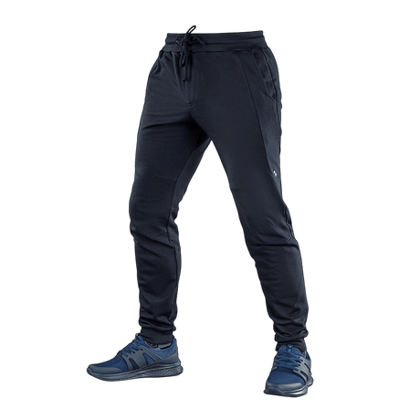 M-Tac Stealth Cotton -housut monikäyttöiset urheiluhousut 100% puuvillaa, kuminauha vyötäröllä, täydelliset juoksuun ja kuntosalille.