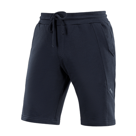 M-Tac Shorts Casual Fit Cotton mustana, 100 % puuvillaa, kuminauhavyötärö ja sivutaskut, täydellinen aktiiviseen kesäkäyttöön.