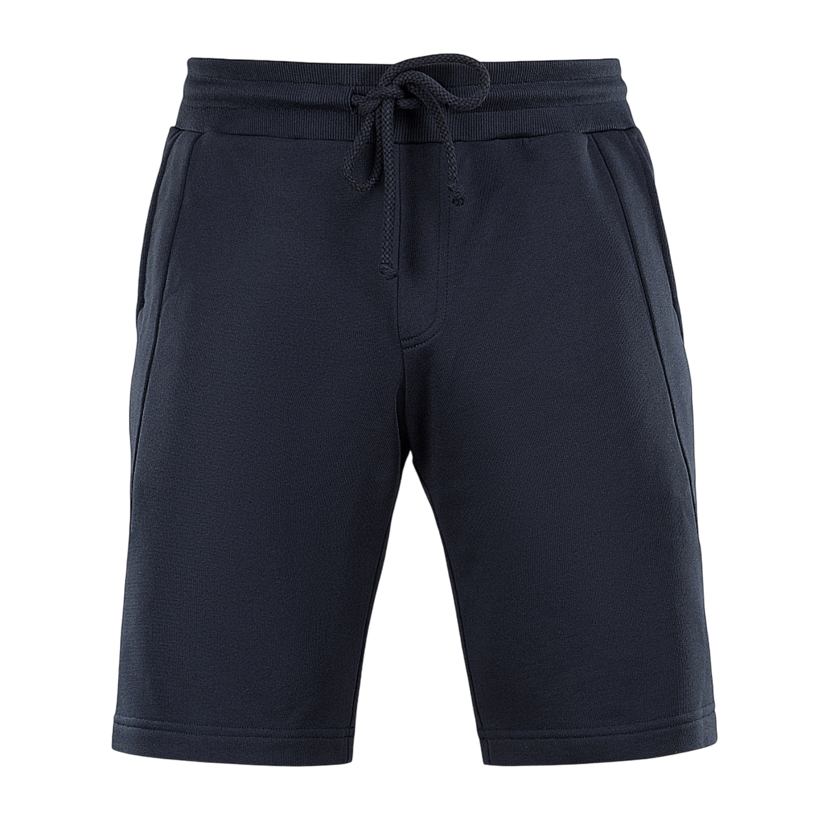M-Tac Shorts Casual Fit Cotton mustana, kuminauhavyötärö ja sivutaskut, ihanteelliset kesämukavuuteen.