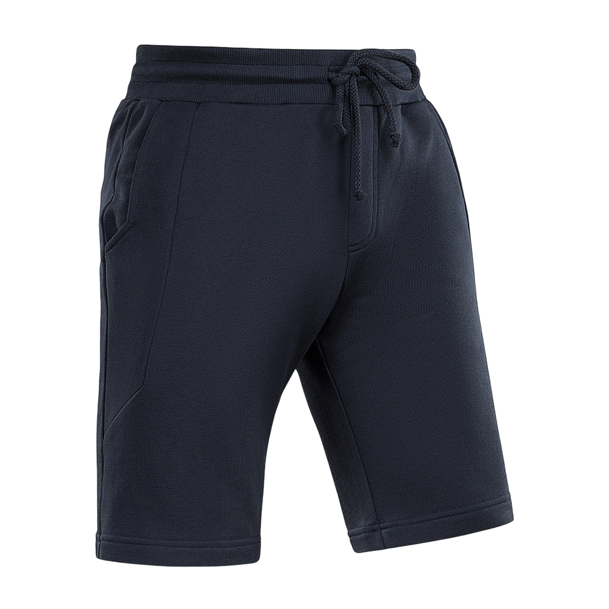 M-Tac Shorts Casual Fit Cotton tummansinisenä, kuminauhavyötäröllä, suunniteltu korkeaan mukavuuteen ja tyyliin.