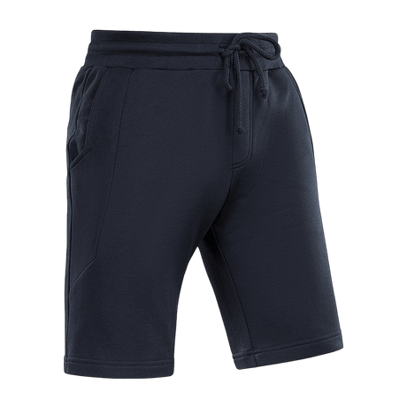 M-Tac Shorts Casual Fit Cotton tummansinisenä, kuminauhavyötäröllä, suunniteltu korkeaan mukavuuteen ja tyyliin.