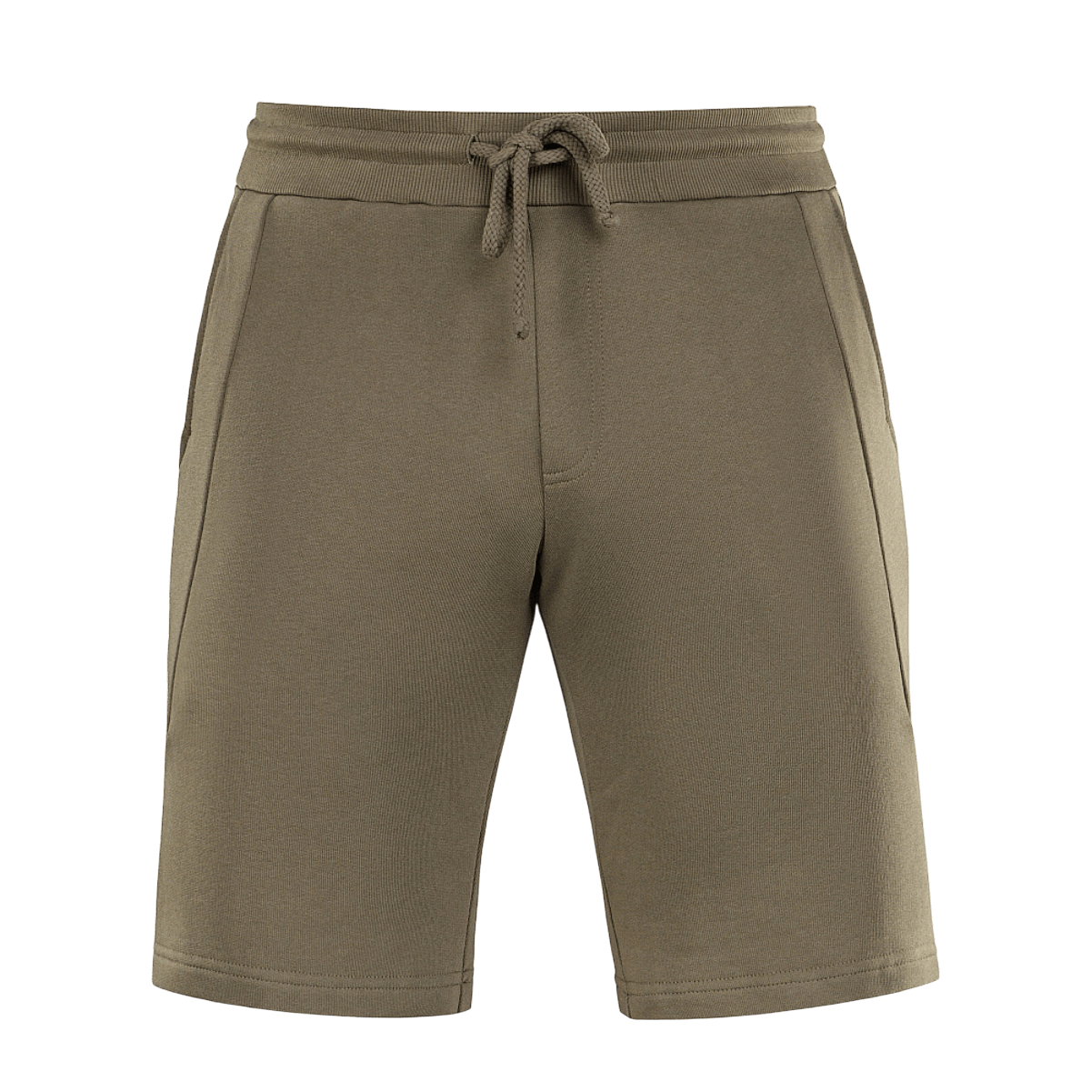 M-Tac Shorts Casual Fit Cotton oliivinvihreänä, kuminauhavyötärö ja sivutaskut, täydelliset kesään ja aktiivikäyttöön.