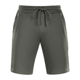 M-Tac Shorts Casual Fit Cotton tummanvihreänä, mukavat puuvillashortsit kuminauhavyötäröllä ja logodetaljilla.
