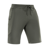 M-Tac Shorts Casual Fit Cotton 100 % puuvillaa, vihreä, joustava vyötärö, ihanteellinen kesään ja aktiivikäyttöön, kahdella sivutaskulla.